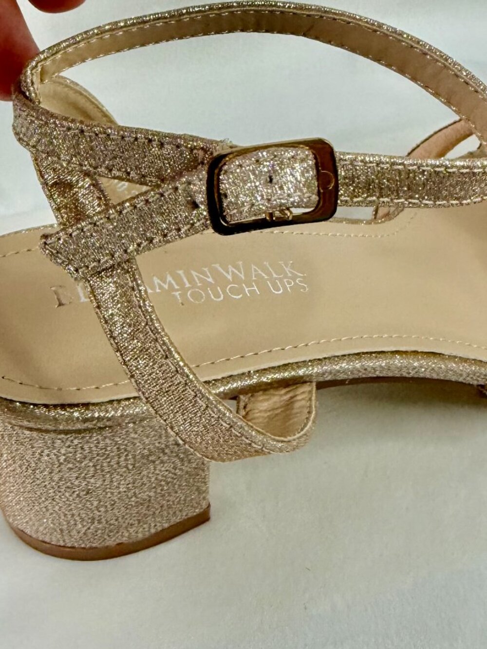 Benjamin Walk Touch Ups Libra size 9M Champagne - Picture 9 of 10